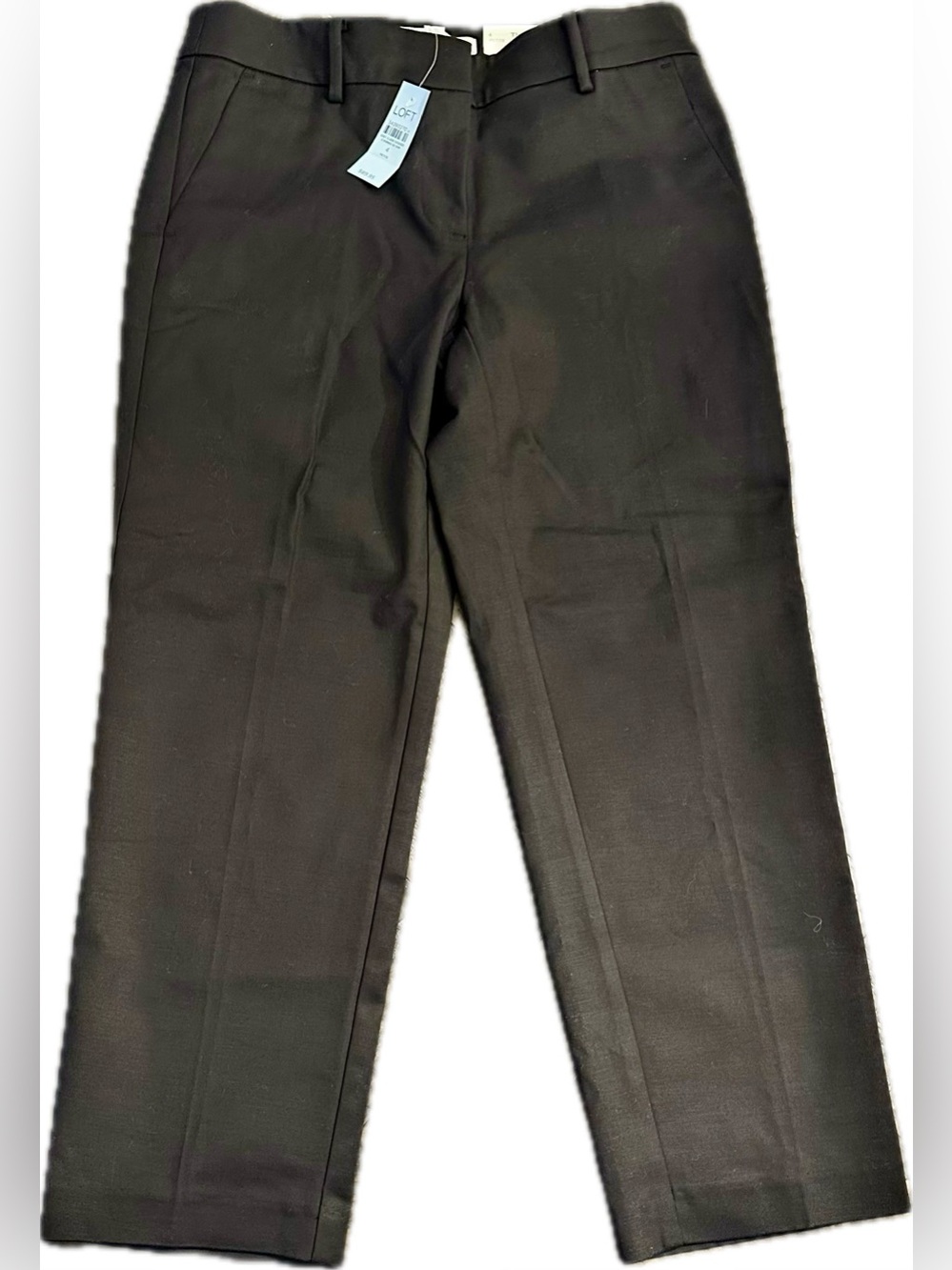 LOFT Women's Petite Black Rivera Slim Pants